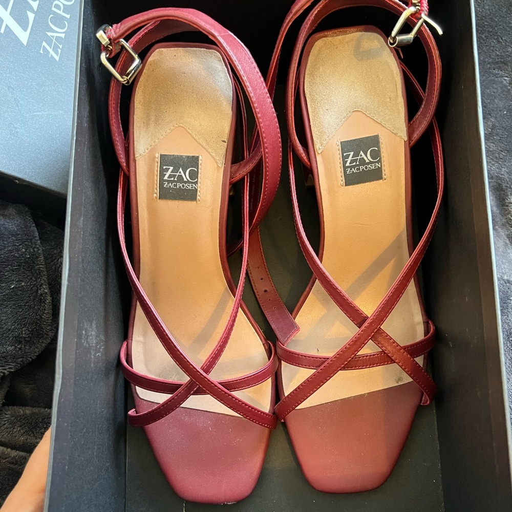 Zac Posen straps heels